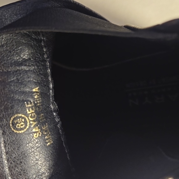 Taryn Rose Ladies Black Wedge Heel Bootie Size 8.5 - Picture 7 of 10